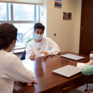 Conversation partner teaching Farsi